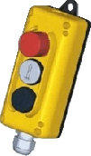 giovenzana TPL3 2-button tail lift control station with emergency stop